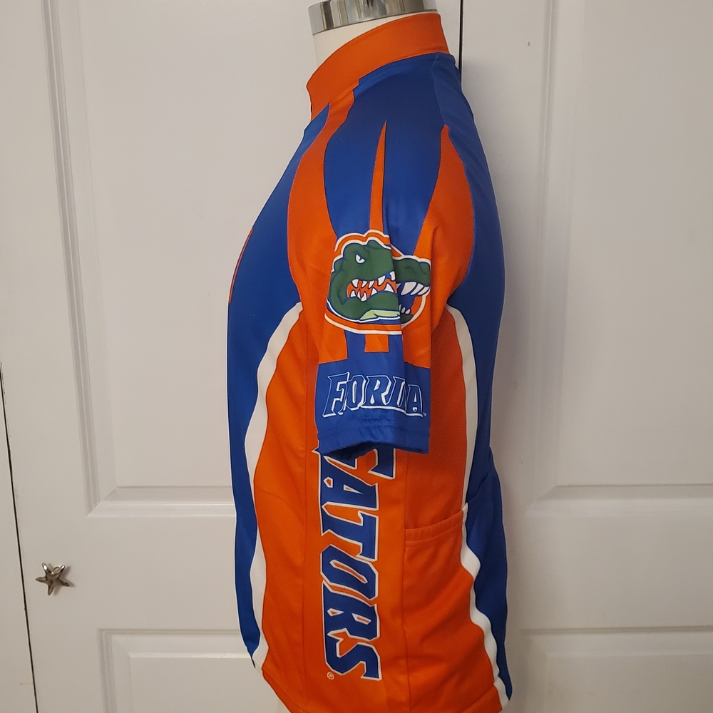 Hincapie Florida Gators Blue and Orange Cycling Jersey - XL - Picture 2 of 4